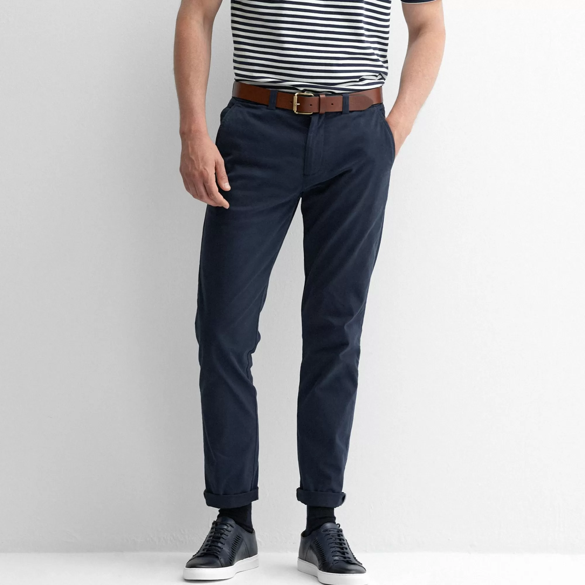 Men Oliver Sweeney Trousers^Besterios Navy