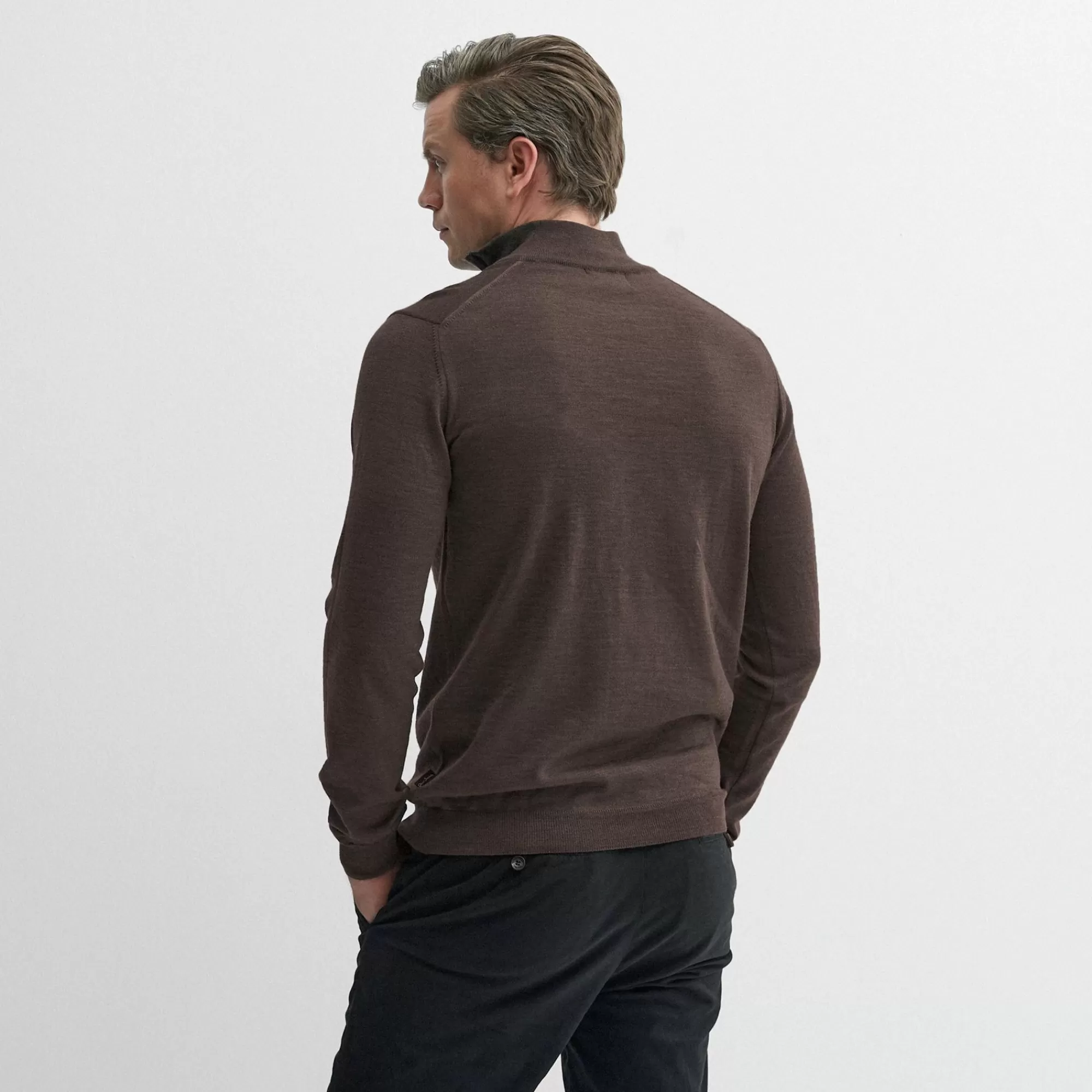 Men Oliver Sweeney Knitwear^Curragh Chocolate