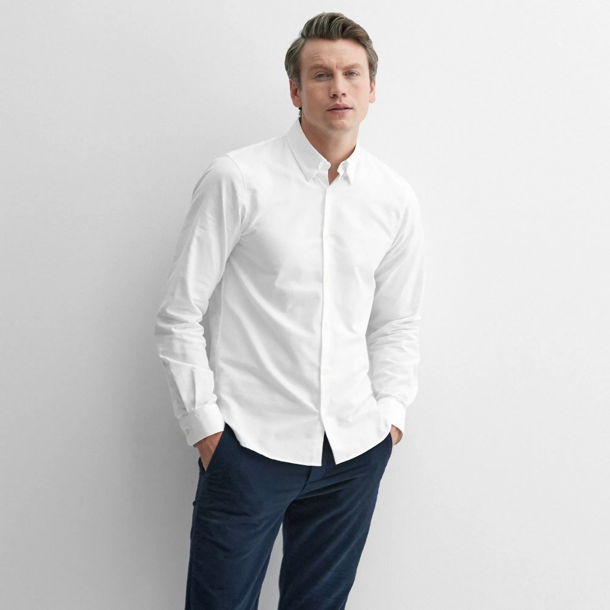 Men Oliver Sweeney Shirts^Dunmore White