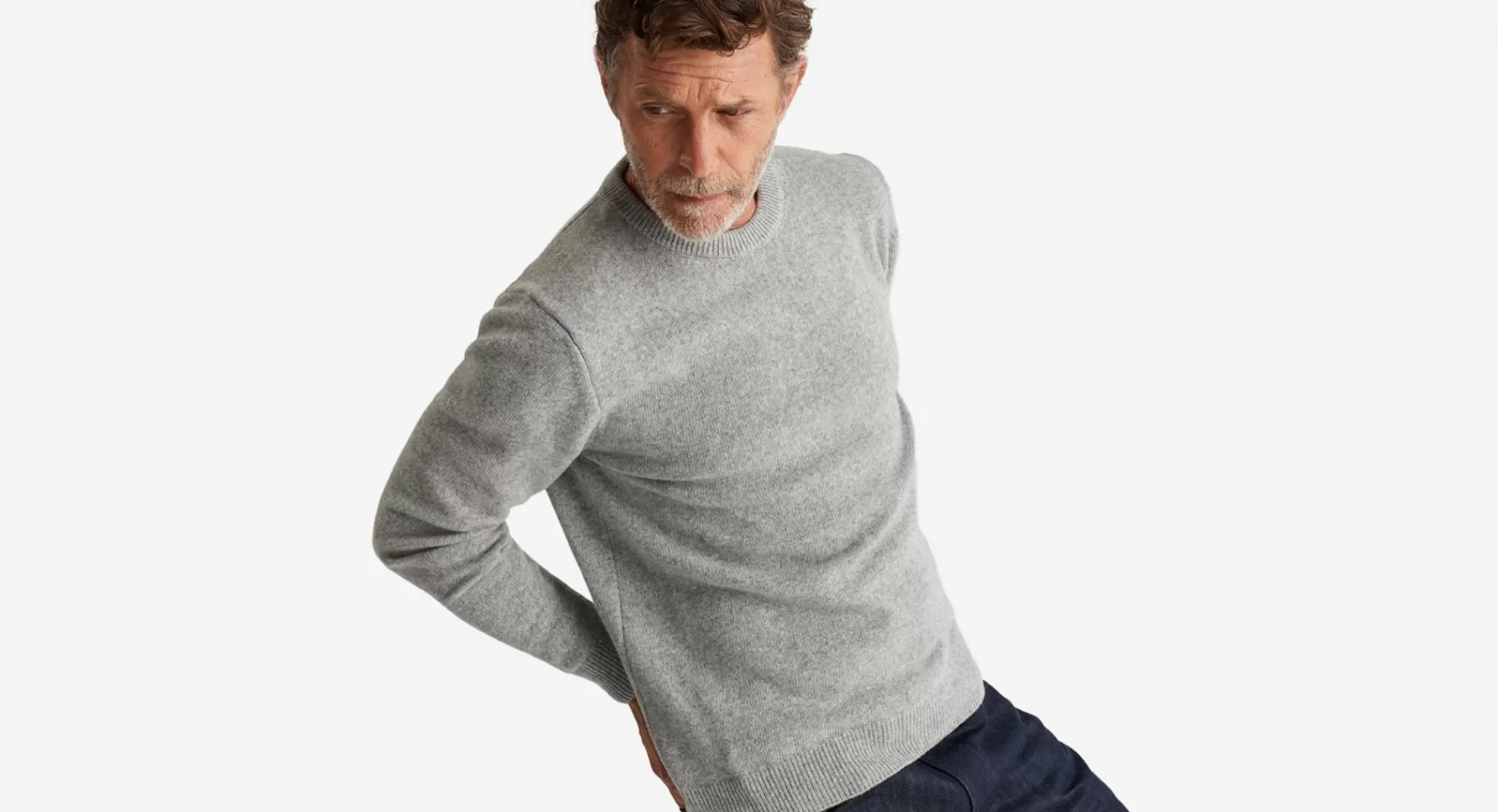 Men Oliver Sweeney Knitwear^Gouladane Light Grey