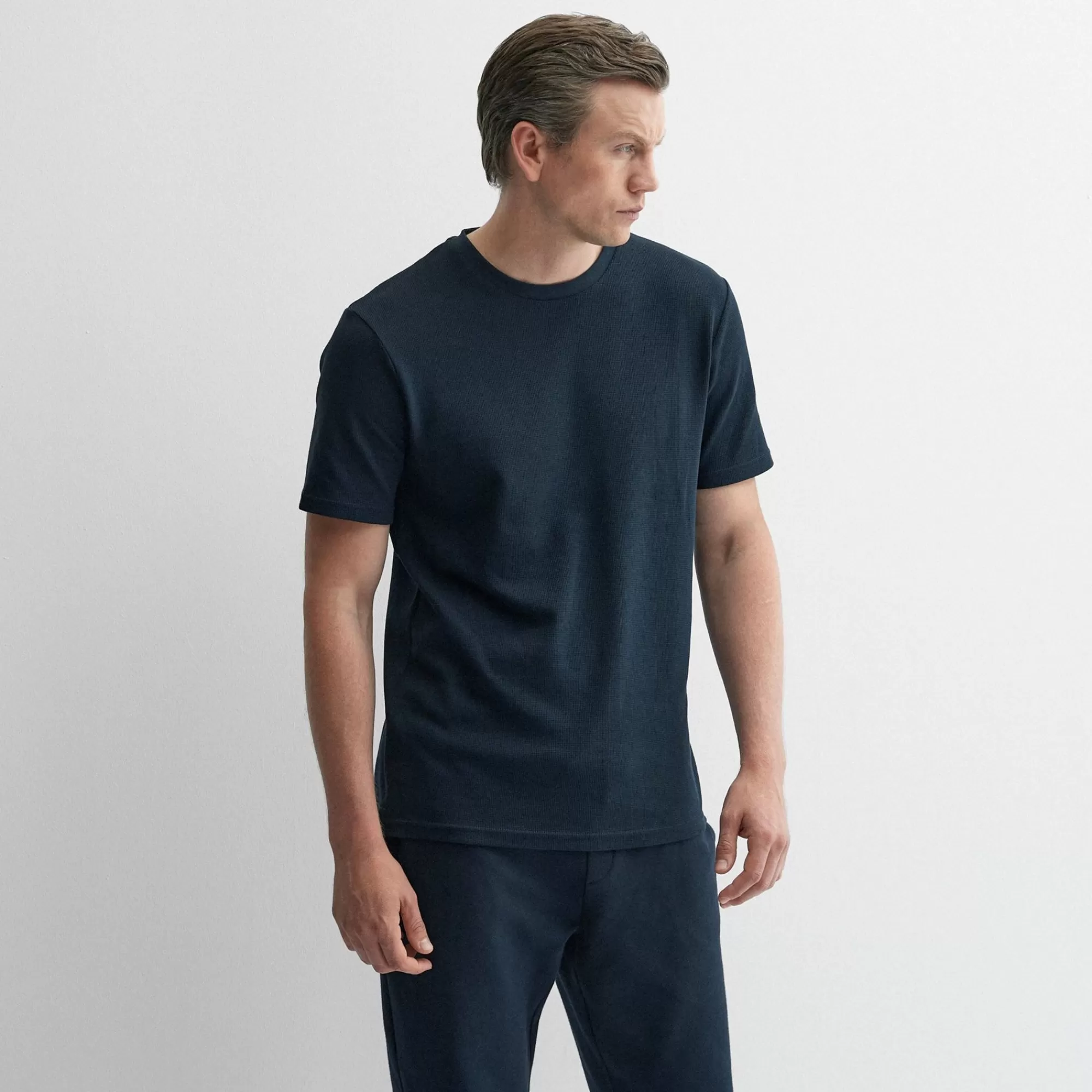 Men Oliver Sweeney T Shirts & Polos^Malin Navy