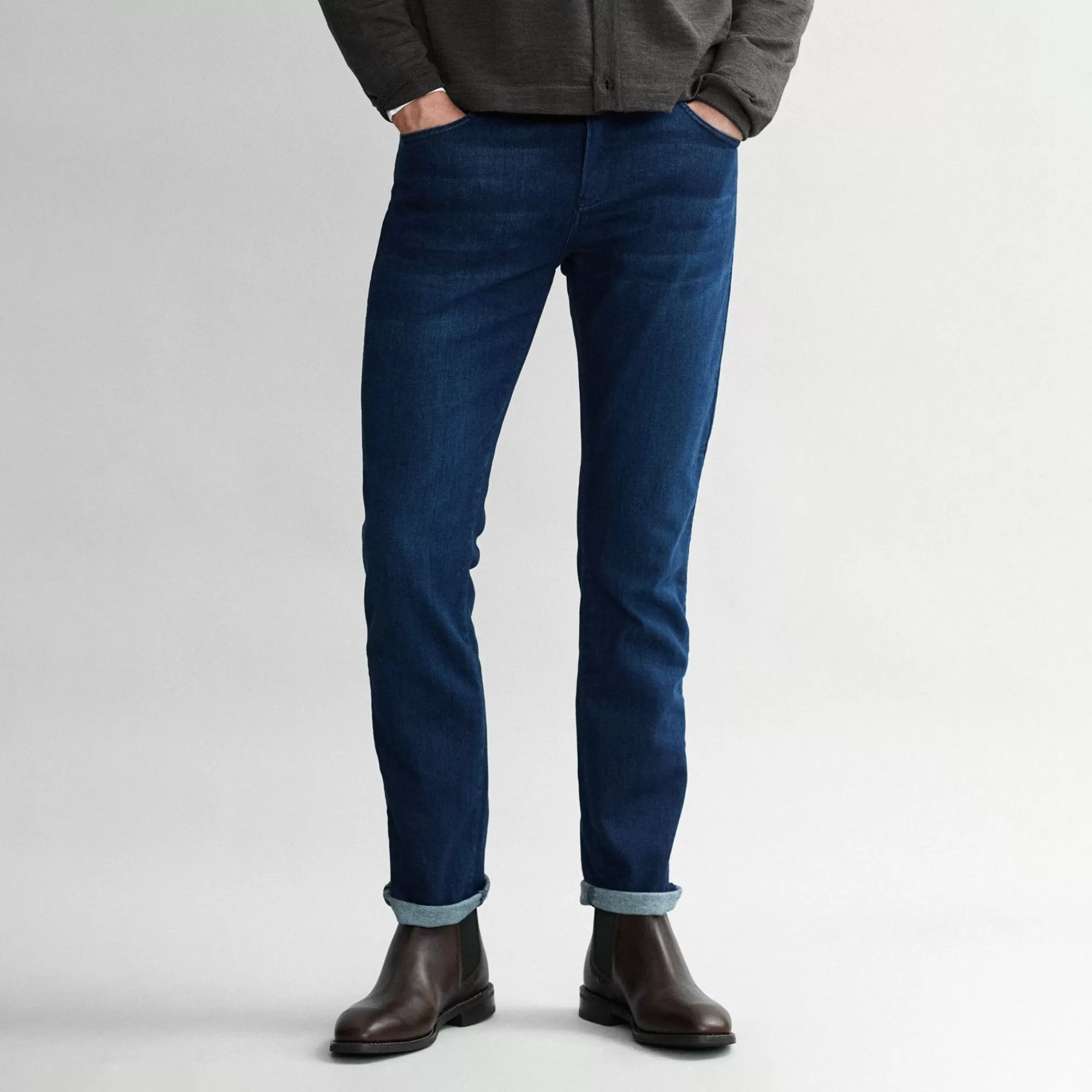 Men Oliver Sweeney Trousers^Navigli Blue