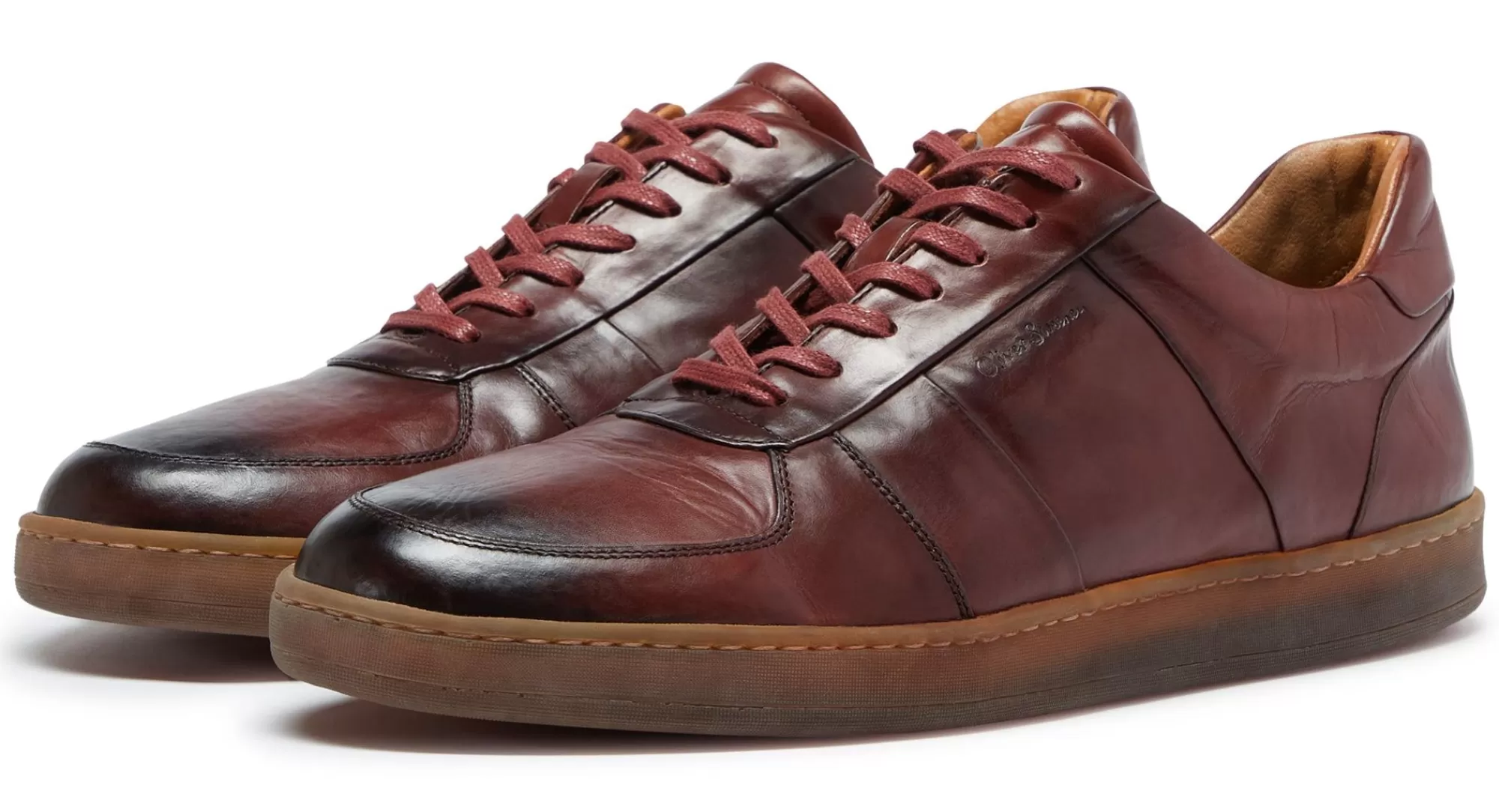 Men Oliver Sweeney Trainers^Noto Burgundy