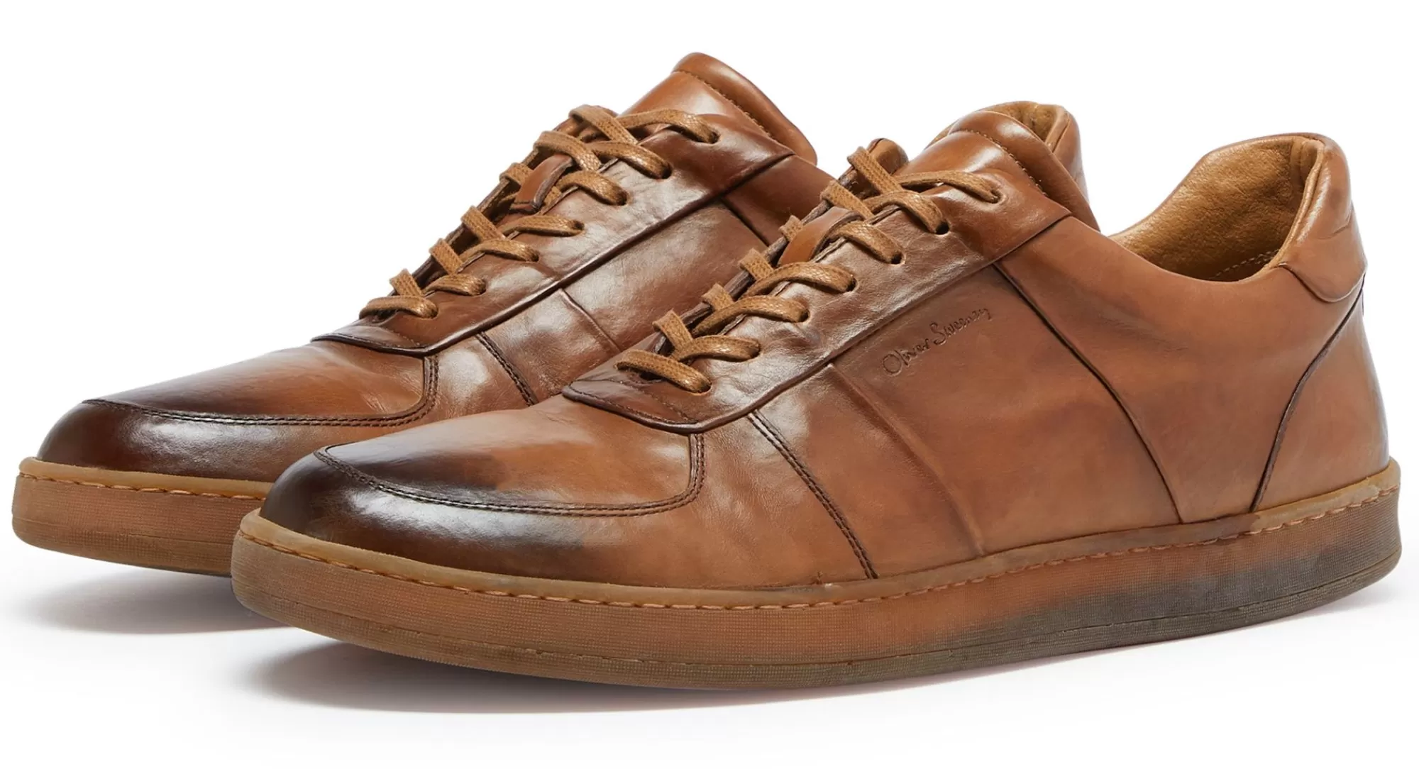 Men Oliver Sweeney Trainers^Noto Dark Tan