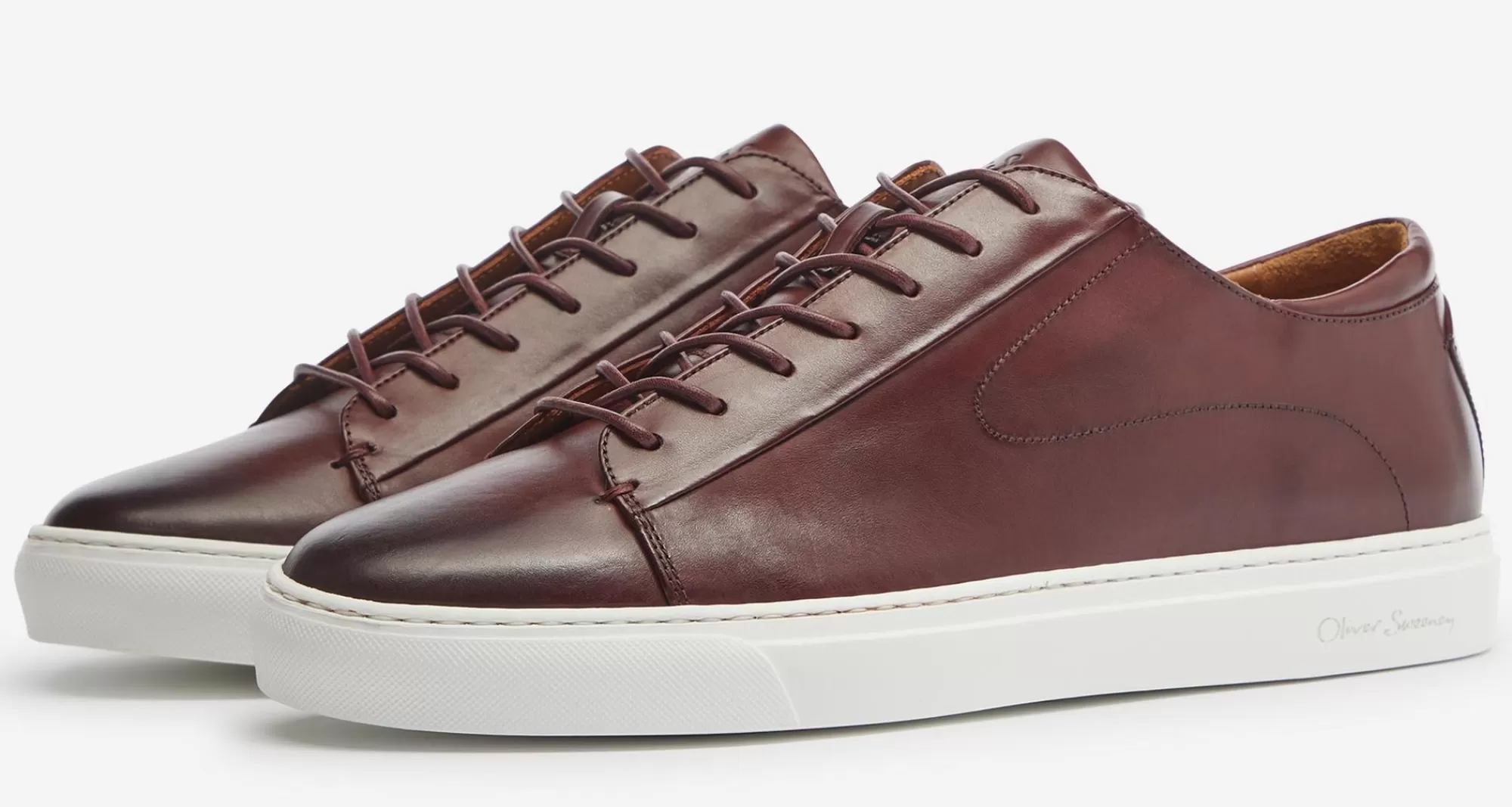 Men Oliver Sweeney Trainers^Sirolo Burgundy