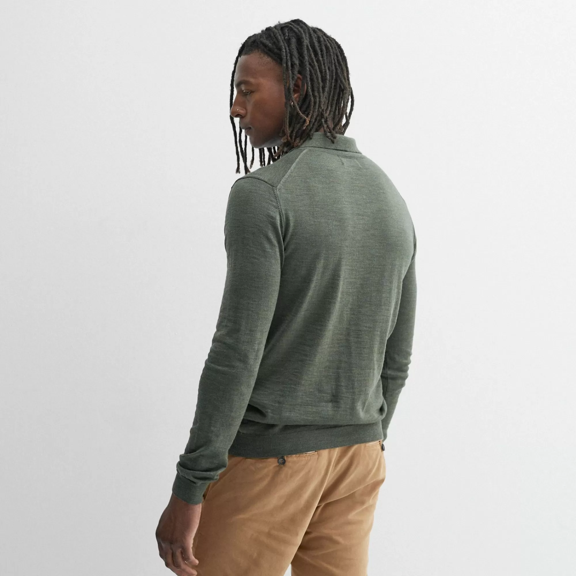 Men Oliver Sweeney Knitwear^Sulby Khaki